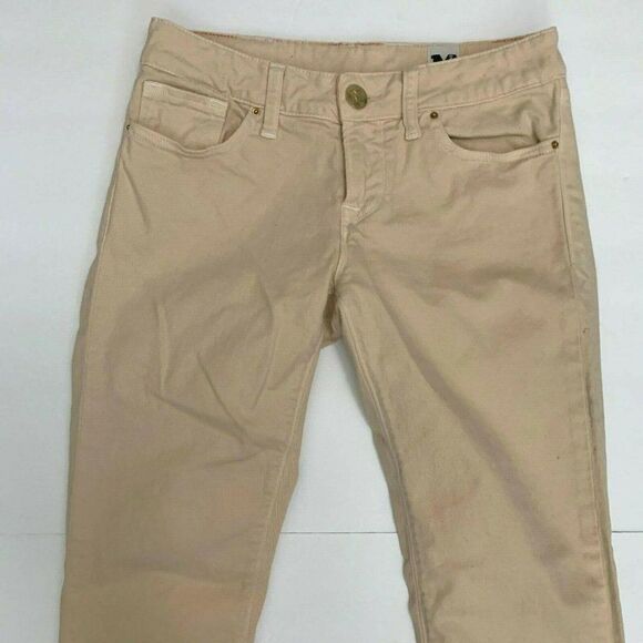 Missoni Denim Skinny Ankle Jeans 27 Peach Pink Low Rise 5 Pocket - Picture 7 of 8